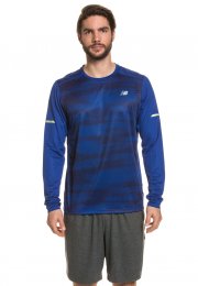 New Balance Funktions-Shirt Herren T-Shirt Langarm Rundhals