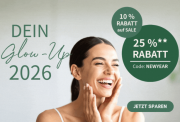 New Year Sale mit 25% Rabatt auf Alles und 10% Rabatt auf reduzierte Ware im Parfuemerie Shop