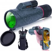 NEYLANG High Definition 10-20X50mm Monocular Teleskop mit Smartphonehalter