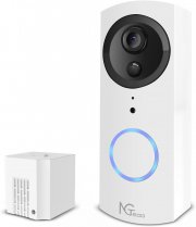 NGTeco drahtlose WiFi HD Smart Video-T&uuml;rklingelkamera mit Bewegungserkennung inkl. Gong
