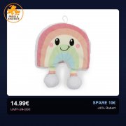 NICI W&auml;rmflasche Nibsi Regenbogen f&uuml;r 14,99&euro; bei Amazon
