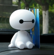 Niedlicher Baymax Roboter, Kopf-Puppe f&uuml;r Auto / Haus / B&uuml;ro
