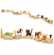 Niedlicher Small Foot Company 5677 Tier - und Zahlenzug als Plus-Produkt nur 4,93 Euro