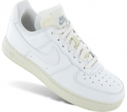 NIKE Air Force 1 LO PRM DN5463 100 Unisex Echtleder Sneaker Wei&szlig;
