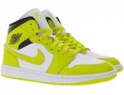 NIKE Air Jordan 1 BQ6472-170 Damen Echtleder Mid-Top Sneaker
