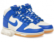 NIKE Dunk High FV6612-001 Herren Echtleder-Sneaker im Retro-Design