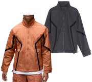 NIKE Jordan 23 Engineered Herren &Uuml;bergangs-Jacke mit Kent-Kragen in 2 Farben
