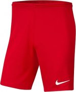 Nike Park III Shorts in Rot/Wei&szlig; stark reduziert