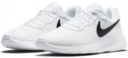 Nike Tanjun white/barely volt/black Laufschuh Sneaker