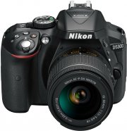 NIKON D5300 Kit Spiegelreflexkamera 24.2 Megapixel HD mit 18-55 mm Objektiv