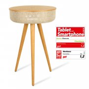 Ninetec Elements Smart Table Bluetooth Home Speaker mit QI Wireless Charging