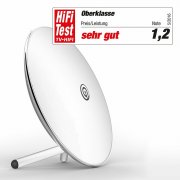 NINETEC Luna Bluetooth Wireless NFC Lautsprecher mit Freisprechfunktion in wei&szlig;