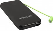 NINETEC NT-610 10.000mAh PowerBank mit Lightning oder Micro-USB