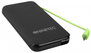 NINETEC NT-610 PowerBank 10.000mAh Lightning oder Micro-USB TypeC