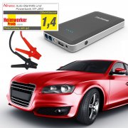 NINETEC NT-JS10 Jump Starter 12V 10.000 mAh Auto Starthilfe Ladeger&auml;t