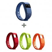  NINETEC Smartfit F2 Fitnesstracker f&uuml;r IOS und Android + drei Ersatzarmb&auml;nder f&uuml;r nur 16,99&euro;