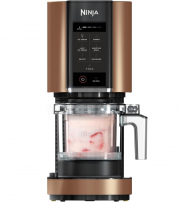 Ninja CREAMi NC300EUCP Eismaschine & Frozen Dessert Maker mit 3 Beh&auml;ltern