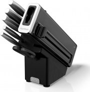 Ninja StaySharp K62006EUUK Messerblock mit integriertem Sch&auml;rfer, 6-teiligen Messerset und 1 Schere