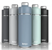 Ninja Thirsti 530 ml Edelstahl Thermoflasche mit Triple-Thermo-Isolierung f&uuml;r hei&szlig;e & kalte Getr&auml;nke