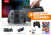 Nintendo Switch + Mario Kart 8 + Wired Controller f&uuml;r 299&euro;