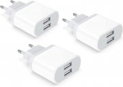 Nisiyama 3-Pack 2.1A/5V USB Ladeger&auml;t
