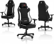 Nitro Concepts X1000 schwarz/wei&szlig; ergonomischer Gaming Stuhl
