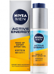 NIVEA MEN Active Energy Wake-up Sofort-Effekt Gel Gesichtscreme f&uuml;r M&auml;nner