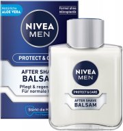 Nivea Men After Shave Balsam Mild (100 ml) Hautpflege nach der Rasur mit Aloe Vera & Pro Vitamin B5