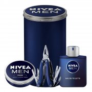 NIVEA MEN Eau de Toilette Geschenkset 4tlg. mit Multitool