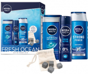 NIVEA MEN Fresh Ocean Active Fresh Trio erfrischendes Geschenkset f&uuml;r den gepflegten Mann