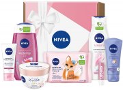 NIVEA Rosa Geschenkset mit Pflegeprodukten f&uuml;r besondere Wohlf&uuml;hlmomente