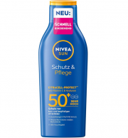 NIVEA SUN Schutz & Pflege 200 ml Sonnenlotion mit Lichtschutzfaktor 50+