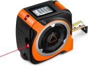 NIYEYE 5m Rollma&szlig;band und 40m Laser Entfernungsmesser