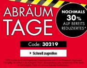 Nochmals -30% auf bereits reduzierte Artikel bei Ulla Popken