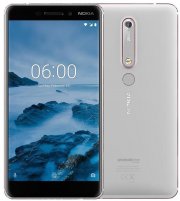 Nokia 6.1 (2018) Dual-SIM 32GB white Android 8.0 Smartphone