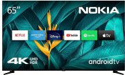 Nokia UN65GV320I 65 Zoll, 4K UHD, HDR10, Triple Tuner, Android Smart TV mit Google Assistant