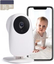 nooie Indoor HD WLAN Kamera mit Nachtsicht, Gegensprechfunktion, App und Alexa