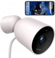 Nooie WLAN IP Outdoor &Uuml;berwachungskamera mit Bewegungserkennung Zwei-Wege-Audio Nachtsicht