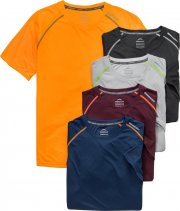Nordcap 5er Pack Funktionsshirts f&uuml;r Damen & Herren in verschiedenen Farben