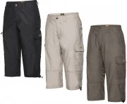 Nordcap Herren Capri-Hose atmungsaktiv mit 7 funktionellen Taschen in 4 Farben