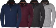 Nordcap Troyer Strickfleece Pullover in 4 Farben