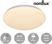 Nordlux Montone LED Deckenleuchte 36 cm mit Sensor Bewegungsmelder