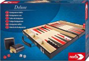 Noris Deluxe Backgammon Brettspiel in edler Ausf&uuml;hrung im Koffer