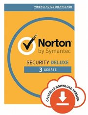 Norton Security Deluxe 2018 Jahres Abonnement f&uuml;r 3 Ger&auml;te
