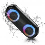 NOTABRICK 30W 360&deg;-Surround-Sound True Wireless Bluetooth Lautsprecher mit RGB Licht