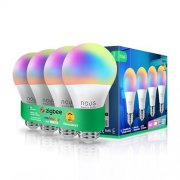 NOUS P3Z Zigbee E27 RGB Smart Bulb 4er Pack f&uuml;r nur 29,74&euro;
