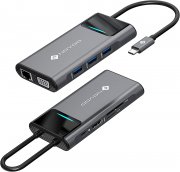 NOVOO 9-in-1 USB C Hub Docking Station