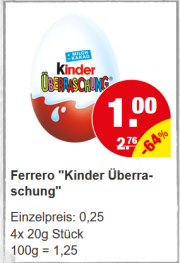 NP Discounter verkauft diese Woche 4 Kinder &Uuml;berraschungs Eier f&uuml;r nur 1&euro;