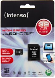 ntenso Micro SDHC Karte 32GB f&uuml;r 6.99&euro; statt 8.49&euro;