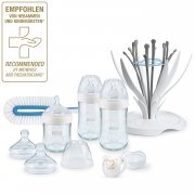 NUK Nature Sense Glasflaschen Set, 3 Babyflaschen (1x 120ml & 2x 240ml) f&uuml;r 35,49&euro;